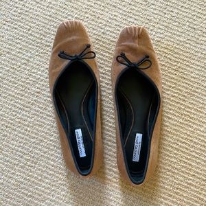 Courtney Grow for Dillards velvet ballet flats 8.5